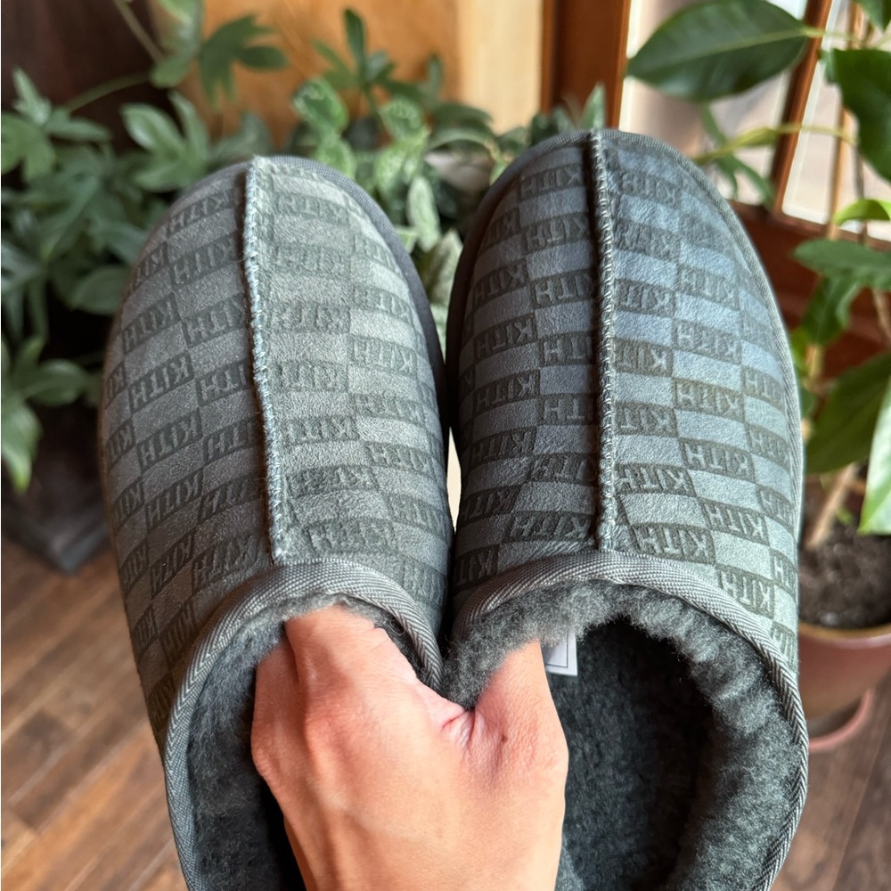 Kith Monogrammed Shearling Slippers - image 5